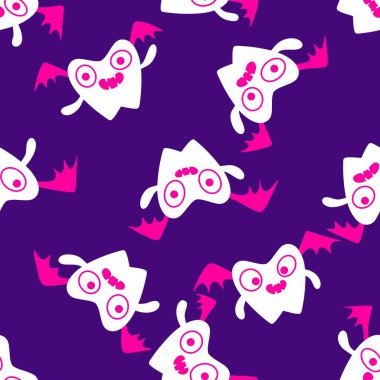 Kağıt, kumaş, çarşaf, çocuk giysisi baskısı, doktor aksesuarları ve eczane ambalajları için tıbbî ve kusursuz diş deseni. Yüksek kalite fotoğraf