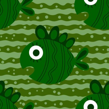 Ambalaj kağıtları, kumaşlar, çarşaflar ve çocuk giysileri baskısı ve yaz partisi aksesuarları ve moda tekstili için okyanussuz desen. Yüksek kalite fotoğraf