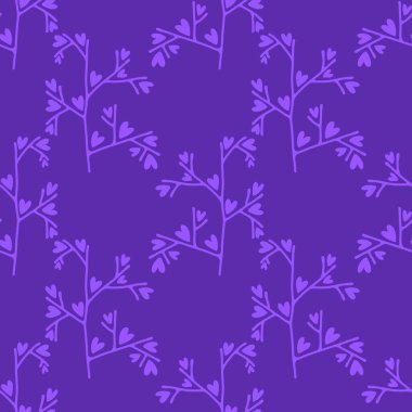 Sevgililer Günü kalbinin pürüzsüz 14 Şubat desenli ambalaj kağıtları, kumaşlar ve çocuk giysileri baskısı kış partisi aksesuarları ve moda tekstili. Yüksek kaliteli illüstrasyon