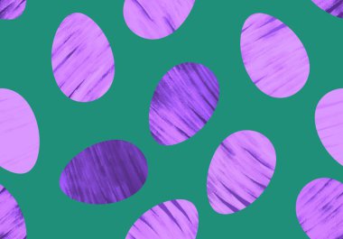 Duvar kağıtları, kumaşlar, tekstil ve ambalajlar, hediyeler ve kartlar için yumurtaları olan paskalya pürüzsüz deseni. 