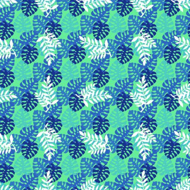 Yaz palmiyesi kağıtlar, kumaşlar, çarşaflar, çocuk giysileri ve plaj aksesuarları için pürüzsüz çiçek deseni bırakır. Yüksek kalite fotoğraf