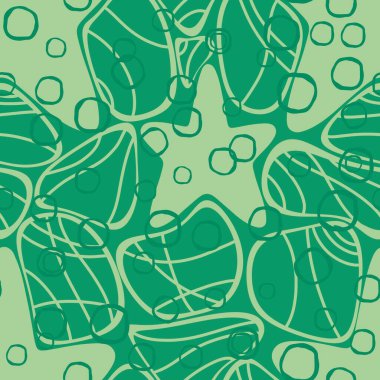 Okyanus hayvanları, ambalajsız deniz yıldızı desenli ambalajlar, kumaşlar ve çocuk giysileri baskısı ve yaz partisi aksesuarları ve mayo tekstili. Yüksek kalite fotoğraf