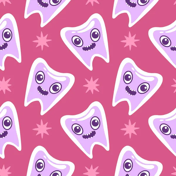 Kağıt, kumaş, çarşaf, çocuk giysisi baskısı, doktor aksesuarları ve eczane ambalajları için tıbbî ve kusursuz diş deseni. Yüksek kalite fotoğraf