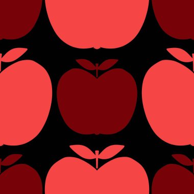 Yaz meyvesiz elma desenli ambalaj kâğıdı, kumaş ve çocuk giysileri baskısı ve bahar moda tekstil ürünleri ve bahçe partisi aksesuarları. Yüksek kalite fotoğraf