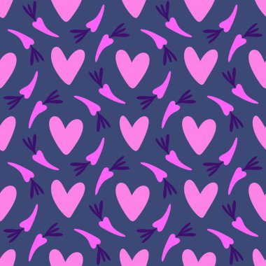 Kağıt, kumaş, çarşaf ve çocuk giysisi baskısı ve mutfak tekstili için yaz sebzesiz havuç deseni. Yüksek kalite fotoğraf