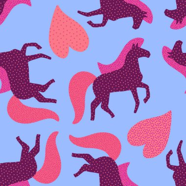 2026 yılının yılbaşı hayvanlarının paketleri ve parti aksesuarları ve çocuk kıyafetleri ve moda tekstili için kusursuz Noel atları modelleri.