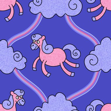 2026 yılının yılbaşı hayvanlarının paketleri ve parti aksesuarları ve çocuk kıyafetleri ve moda tekstili için kusursuz Noel atları modelleri.