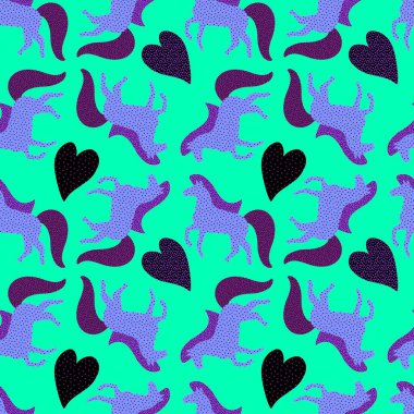 2026 yılının yılbaşı hayvanlarının paketleri ve parti aksesuarları ve çocuk kıyafetleri ve moda tekstili için kusursuz Noel atları modelleri.