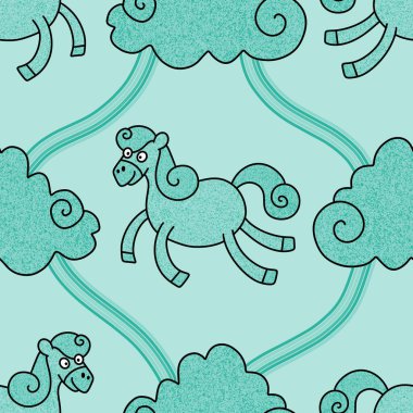 2026 yılının yılbaşı hayvanlarının paketleri ve parti aksesuarları ve çocuk kıyafetleri ve moda tekstili için kusursuz Noel atları modelleri.