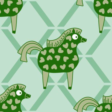 2026 yılının yılbaşı hayvanlarının paketleri ve parti aksesuarları ve çocuk kıyafetleri ve moda tekstili için kusursuz Noel atları modelleri.