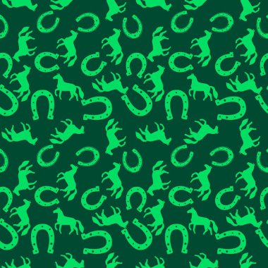 2026 yılının yılbaşı hayvanlarının paketleri ve parti aksesuarları ve çocuk kıyafetleri ve moda tekstili için kusursuz Noel atları modelleri.