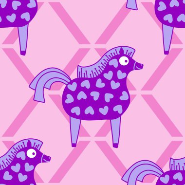 2026 yılının yılbaşı hayvanlarının paketleri ve parti aksesuarları ve çocuk kıyafetleri ve moda tekstili için kusursuz Noel atları modelleri.