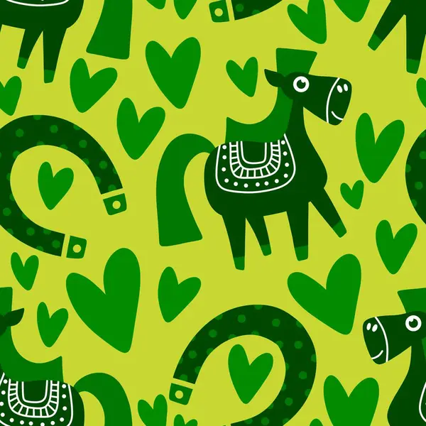 2026 yılının yılbaşı hayvanlarının paketleri ve parti aksesuarları ve çocuk kıyafetleri ve moda tekstili için kusursuz Noel atları modelleri.