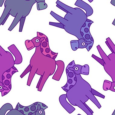 2026 yılının yılbaşı hayvanlarının paketleri ve parti aksesuarları ve çocuk kıyafetleri ve moda tekstili için kusursuz Noel atları modelleri.