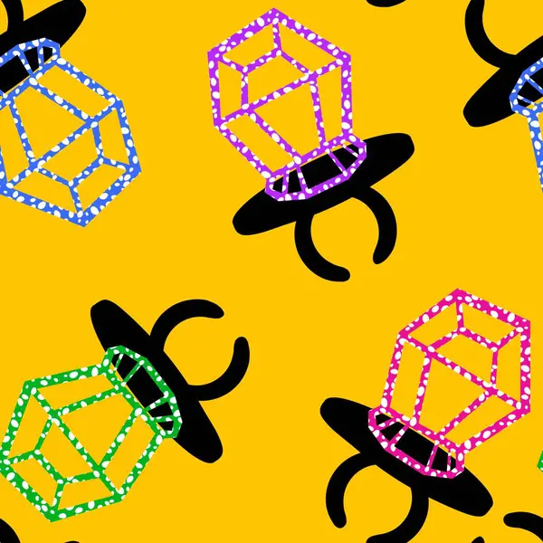 Kağıt ve kumaş ambalajı ve çocuk giysisi baskısı ve yaz partisi aksesuarları ve moda tekstili için şekersiz retro desen 