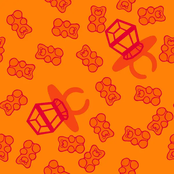 Kağıt ve kumaş ambalajı ve çocuk giysisi baskısı ve yaz partisi aksesuarları ve moda tekstili için şekersiz retro desen 