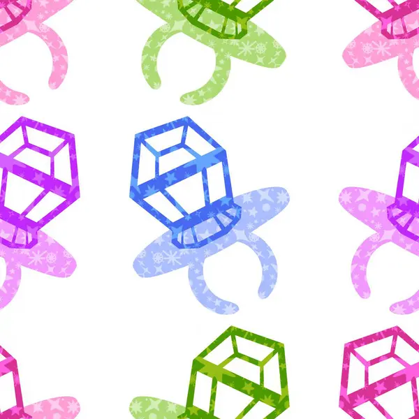 Kağıt ve kumaş ambalajı ve çocuk giysisi baskısı ve yaz partisi aksesuarları ve moda tekstili için şekersiz retro desen 