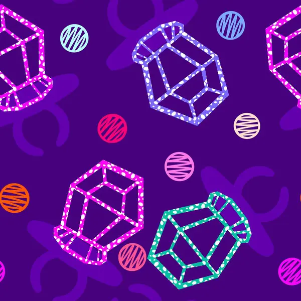 Kağıt ve kumaş ambalajı ve çocuk giysisi baskısı ve yaz partisi aksesuarları ve moda tekstili için şekersiz retro desen 