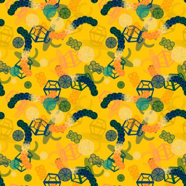 Çizgi film cadılar bayramı şekersiz kafatası ve kumaş ambalajı için lolipop deseni ve çocuk giysileri baskısı ve şenlik ambalajı ve sonbahar aksesuarları. Yüksek kaliteli illüstrasyon