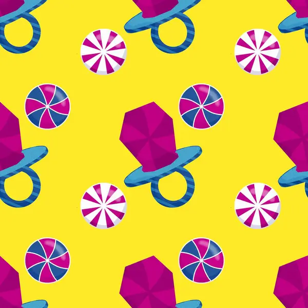 Noel şekeri şekerlemeleri yeni yıl paketleme kağıtları, kumaşlar ve çarşaflar ve çocuk giysileri baskısı ve parti aksesuarları için kusursuz kış desenleri.