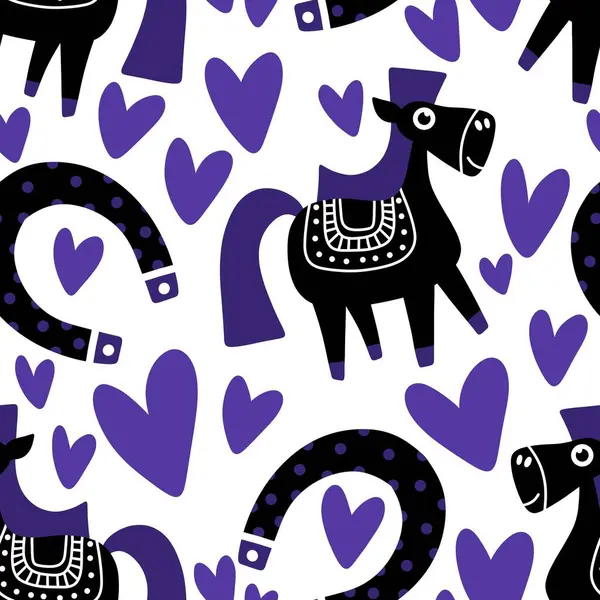 2026 yılının yılbaşı hayvanlarının paketleri ve parti aksesuarları ve çocuk kıyafetleri ve moda tekstili için kusursuz Noel atları modelleri.