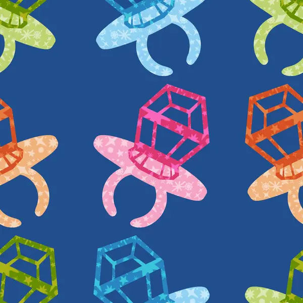 Kağıt ve kumaş ambalajı ve çocuk giysisi baskısı ve yaz partisi aksesuarları ve moda tekstili için şekersiz retro desen 