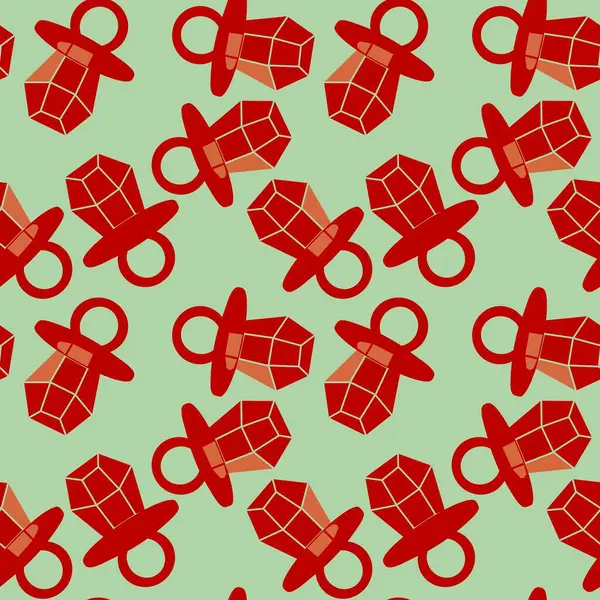 Kağıt ve kumaş ambalajı ve çocuk giysisi baskısı ve yaz partisi aksesuarları ve moda tekstili için şekersiz retro desen 