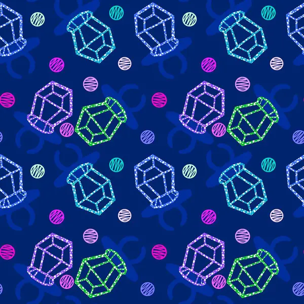 Kağıt ve kumaş ambalajı ve çocuk giysisi baskısı ve yaz partisi aksesuarları ve moda tekstili için şekersiz retro desen 