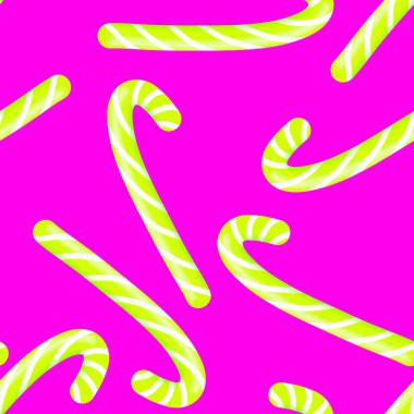 Noel şekeri şekerlemeleri yeni yıl paketleme kağıtları, kumaşlar ve çarşaflar ve çocuk giysileri baskısı ve parti aksesuarları için kusursuz kış desenleri.