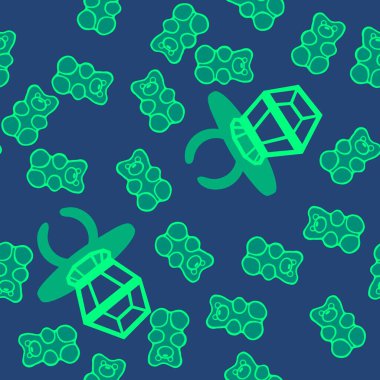 Kağıt ve kumaş ambalajı ve çocuk giysisi baskısı ve yaz partisi aksesuarları ve moda tekstili için şekersiz retro desen 