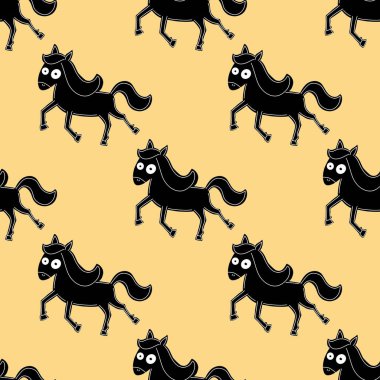 2026 yılının yılbaşı hayvanlarının paketleri ve parti aksesuarları ve çocuk kıyafetleri ve moda tekstili için kusursuz Noel atları modelleri.