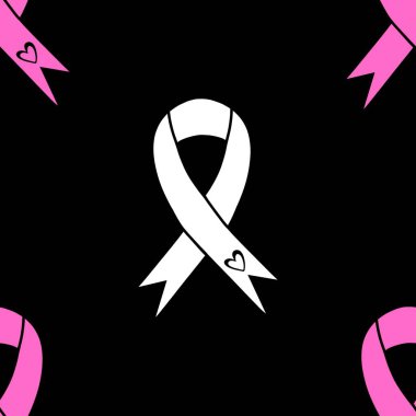 Göğüs kanseri ayı, ambalaj kağıdı, tıbbi aksesuar ve ilaç tekstili için kusursuz pembe kurdele günü deseni. Yüksek kalite fotoğraf