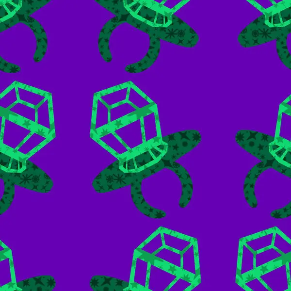 Kağıt ve kumaş ambalajı ve çocuk giysisi baskısı ve yaz partisi aksesuarları ve moda tekstili için şekersiz retro desen 