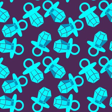 Kağıt ve kumaş ambalajı ve çocuk giysisi baskısı ve yaz partisi aksesuarları ve moda tekstili için şekersiz retro desen 