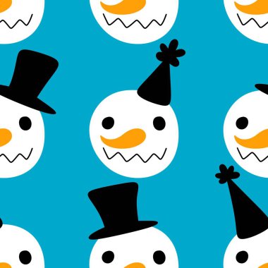 Kardan adam desenli Noel kardan adam desenli ambalajlar, kumaşlar, çarşaflar, çocuk giysileri baskısı, parti aksesuarları ve yeni yıl paketleri. Yüksek kaliteli illüstrasyon