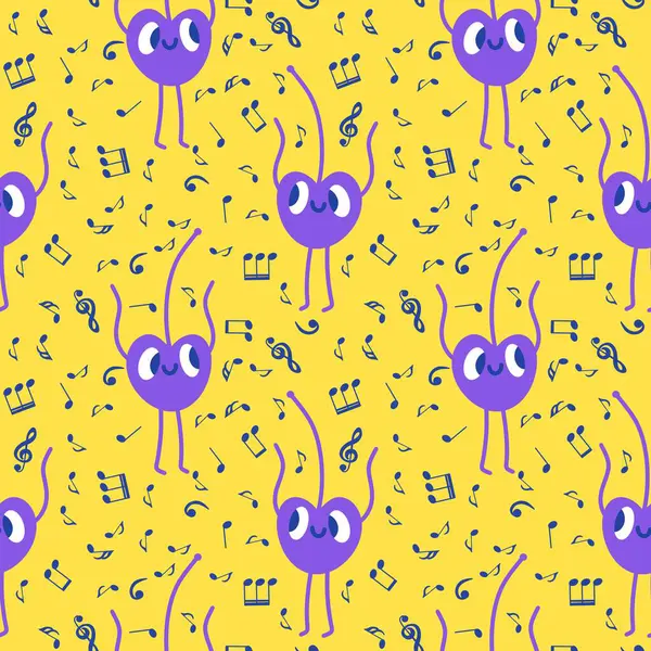 Kağıt, kumaş, çarşaf, çocuk giysileri, tekstil ürünleri, parti aksesuarları ve mutfak için yaz meyvesiz kiraz deseni. Yüksek kaliteli illüstrasyon