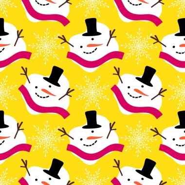 Kardan adam desenli Noel kardan adam desenli ambalajlar, kumaşlar, çarşaflar, çocuk giysileri baskısı, parti aksesuarları ve yeni yıl paketleri. Yüksek kaliteli illüstrasyon