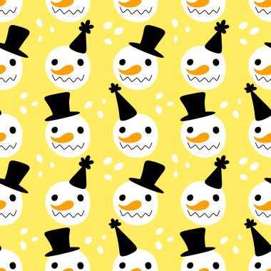 Kardan adam desenli Noel kardan adam desenli ambalajlar, kumaşlar, çarşaflar, çocuk giysileri baskısı, parti aksesuarları ve yeni yıl paketleri. Yüksek kaliteli illüstrasyon