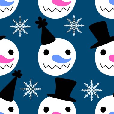 Kardan adam desenli Noel kardan adam desenli ambalajlar, kumaşlar, çarşaflar, çocuk giysileri baskısı, parti aksesuarları ve yeni yıl paketleri. Yüksek kaliteli illüstrasyon