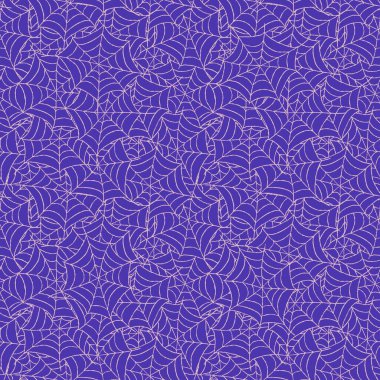 Çizgi film canavarları, duvar kağıtları, kumaşlar, tekstil ve ambalajlar, çarşaflar ve çocuk giysileri baskıları ve ambalaj kağıtları için kusursuz Cadılar Bayramı örümceği desenleri. Yüksek kaliteli illüstrasyon