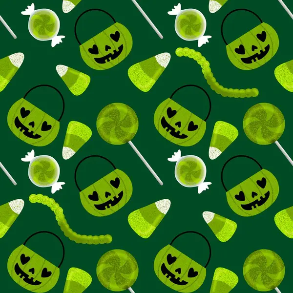 Sonbahar hasadı sebzesiz canavar Cadılar Bayramı balkabağı desenli kağıt, kumaş ve çocuk giysileri baskısı, şenlikli ambalaj ve aksesuarlar. Yüksek kaliteli illüstrasyon