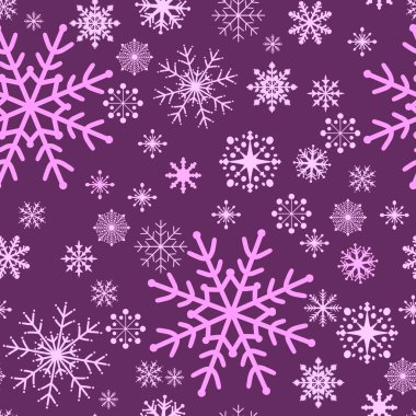 Noel buzları, kağıt, kumaş, çarşaf ve çocuk giysileri baskısı, yeni yıl paketleri ve şenlik aksesuarları için kusursuz kar taneleri deseni çizer. Yüksek kaliteli illüstrasyon