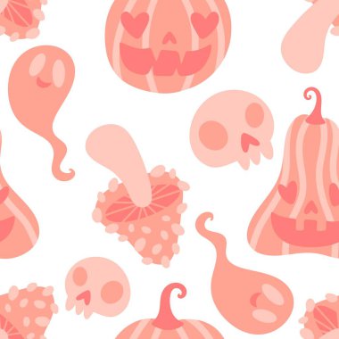 Sonbahar hasadı sebzesiz canavar Cadılar Bayramı balkabağı desenli kağıt, kumaş ve çocuk giysileri baskısı, şenlikli ambalaj ve aksesuarlar. Yüksek kaliteli illüstrasyon