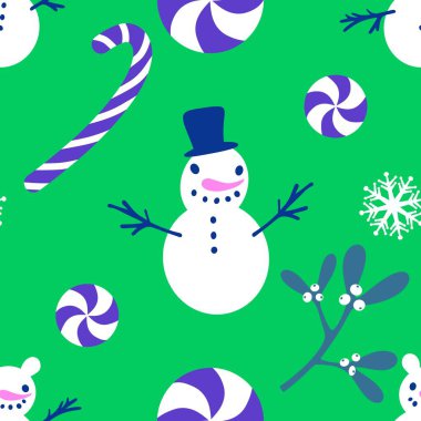 Kardan adam desenli Noel kardan adam desenli ambalajlar, kumaşlar, çarşaflar, çocuk giysileri baskısı, parti aksesuarları ve yeni yıl paketleri. Yüksek kaliteli illüstrasyon