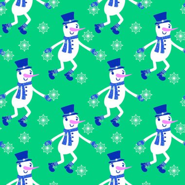 Kardan adam desenli Noel kardan adam desenli ambalajlar, kumaşlar, çarşaflar, çocuk giysileri baskısı, parti aksesuarları ve yeni yıl paketleri. Yüksek kaliteli illüstrasyon