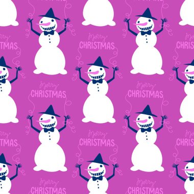 Kardan adam desenli Noel kardan adam desenli ambalajlar, kumaşlar, çarşaflar, çocuk giysileri baskısı, parti aksesuarları ve yeni yıl paketleri. Yüksek kaliteli illüstrasyon