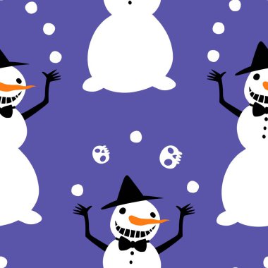 Kardan adam desenli Noel kardan adam desenli ambalajlar, kumaşlar, çarşaflar, çocuk giysileri baskısı, parti aksesuarları ve yeni yıl paketleri. Yüksek kaliteli illüstrasyon