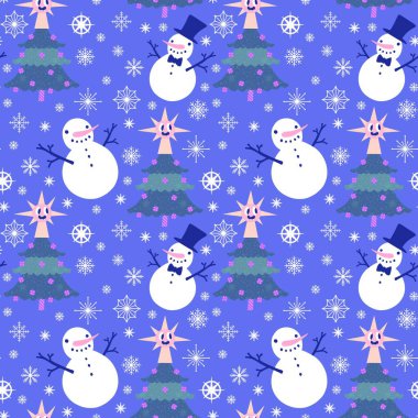 Kardan adam desenli Noel kardan adam desenli ambalajlar, kumaşlar, çarşaflar, çocuk giysileri baskısı, parti aksesuarları ve yeni yıl paketleri. Yüksek kaliteli illüstrasyon