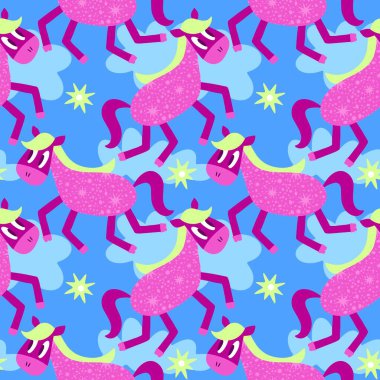 2026 yılının yılbaşı hayvanlarının paketleri ve parti aksesuarları ve çocuk kıyafetleri ve moda tekstili için kusursuz Noel atları modelleri.