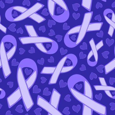 Göğüs kanseri ayı, ambalaj kağıdı, tıbbi aksesuar ve ilaç tekstili için kusursuz pembe kurdele günü deseni. Yüksek kaliteli illüstrasyon